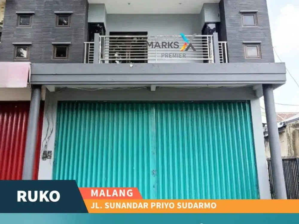 Disewakan Ruko di Sunandar Priyo Sudarmo Malang Cocok Untuk Usaha