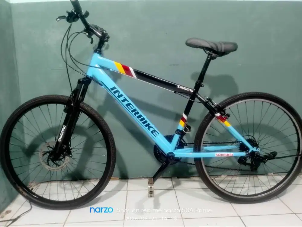 sepeda interbike size 26 siap pakai