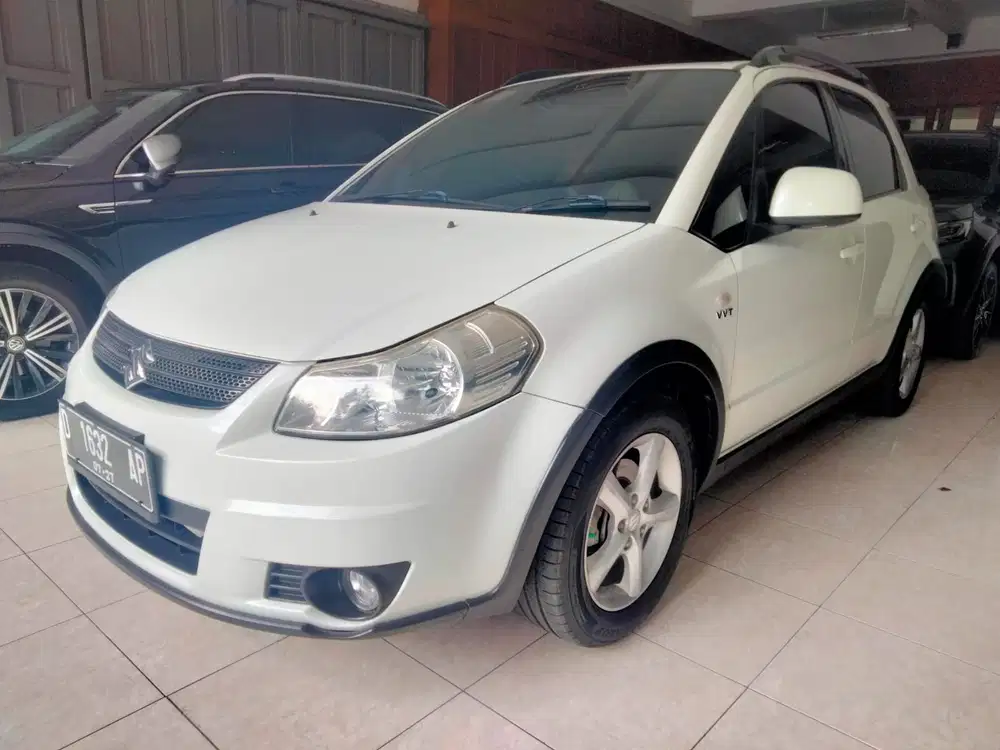 Suzuki SX4 over 1.5 at 2007 putih, km 90rb, mulus terawat skl, antik