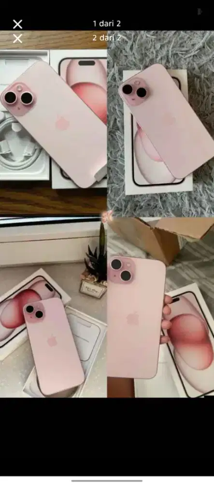 Iphone 15 new ibox 128gb cukup ktp
