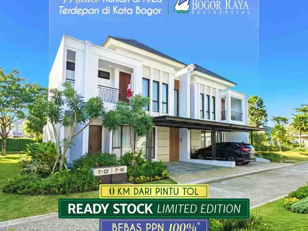 Rumah 2m di Bogor kota