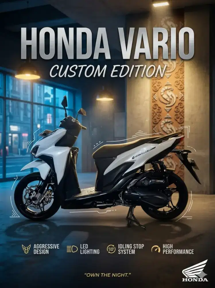 Honda Vario New Led 150 keyless 2019