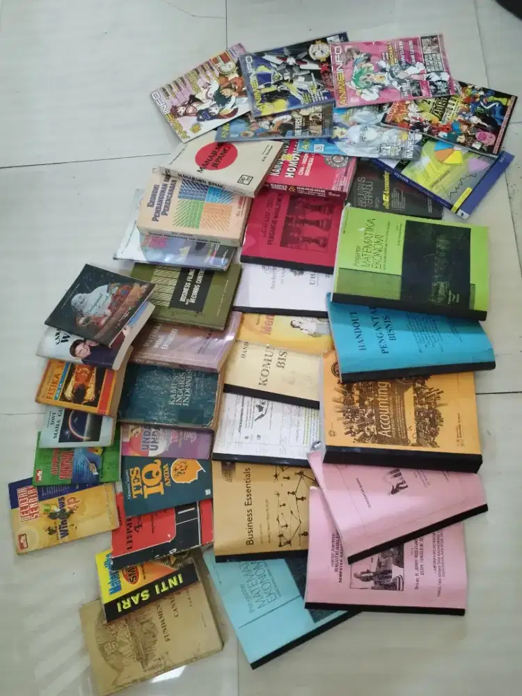 Borongan Buku kuliah komputer kamus dll