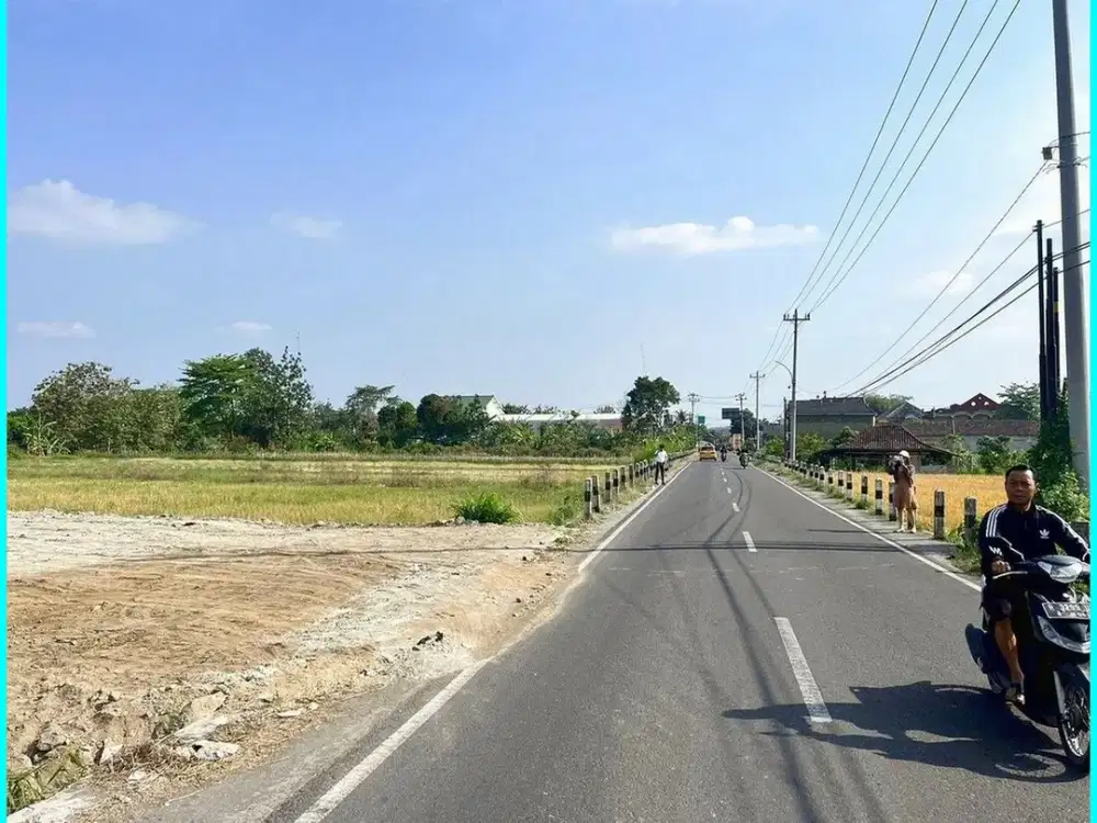Tanah Yogyakarta Jual Godean Sleman Dekat SMA N 1 Godean