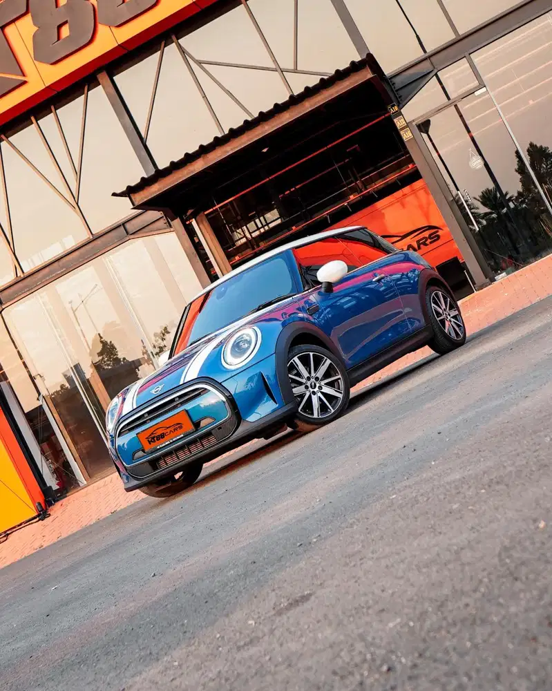 [BERGARANSI] MINICOOPER 1.5 TURBO (F56) 3 DOORS TH 2021 BIRU LOW KM