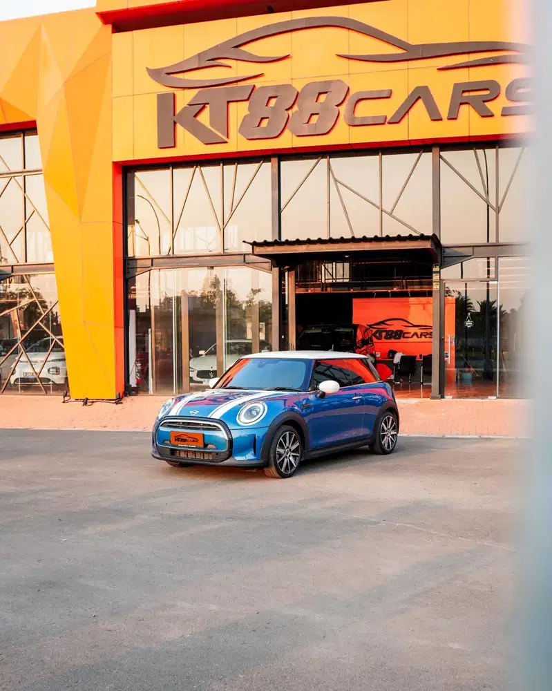 [BERGARANSI] MINICOOPER 1.5 TURBO (F56) 3 DOORS TH 2021 BIRU LOW KM