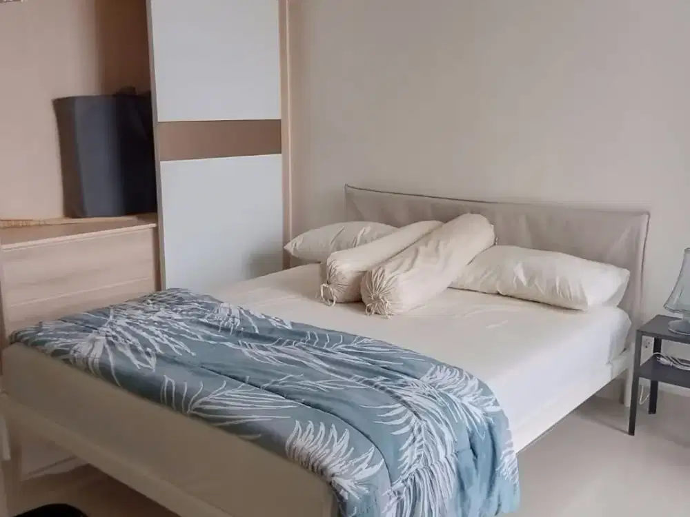 Disewakan Apartemen Cleon Park Tipe Studio Full Furnish View Kolam Renang