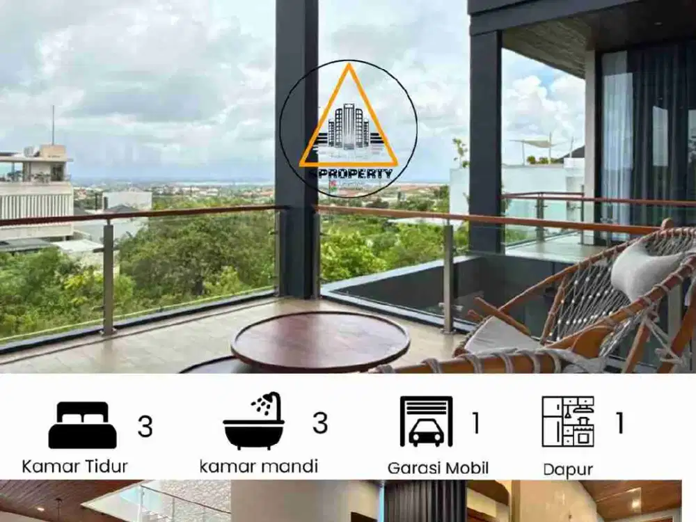Dijual Villa Baru Hak Milik di Jimbaran - Bali