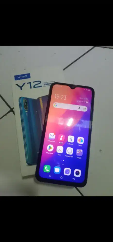 Vivo y12 fullset 3/32