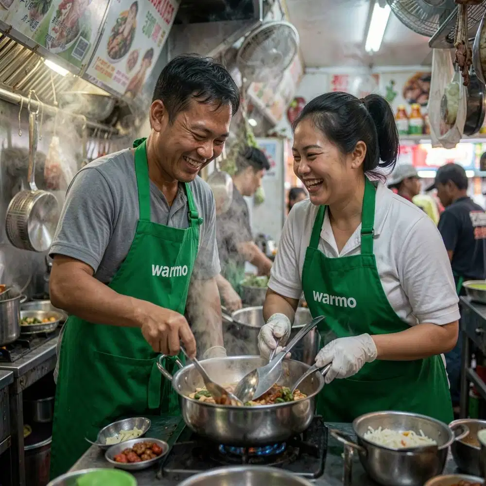 Warung Tegal Modern Butuh : Koki, Asisten Koki dan Server