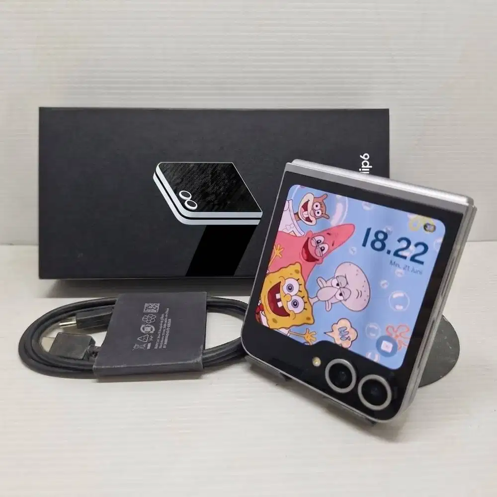 NO MINUS SAMSUNG GALAXY Z FLIP 6 5G 12/256 SILVER SEIN KOMPLIT SEIN AN