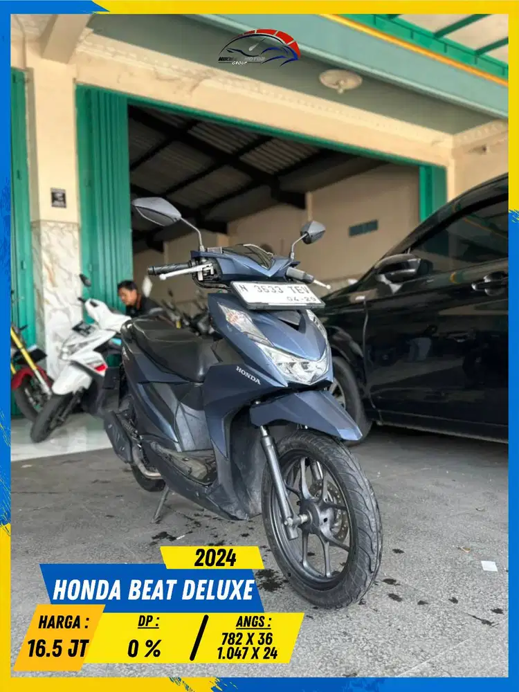 HONDA BEAT DELUXE 2024 NEGO SAMPE DEAL BOSKUU HIKMAH MOTOR KEPUH
