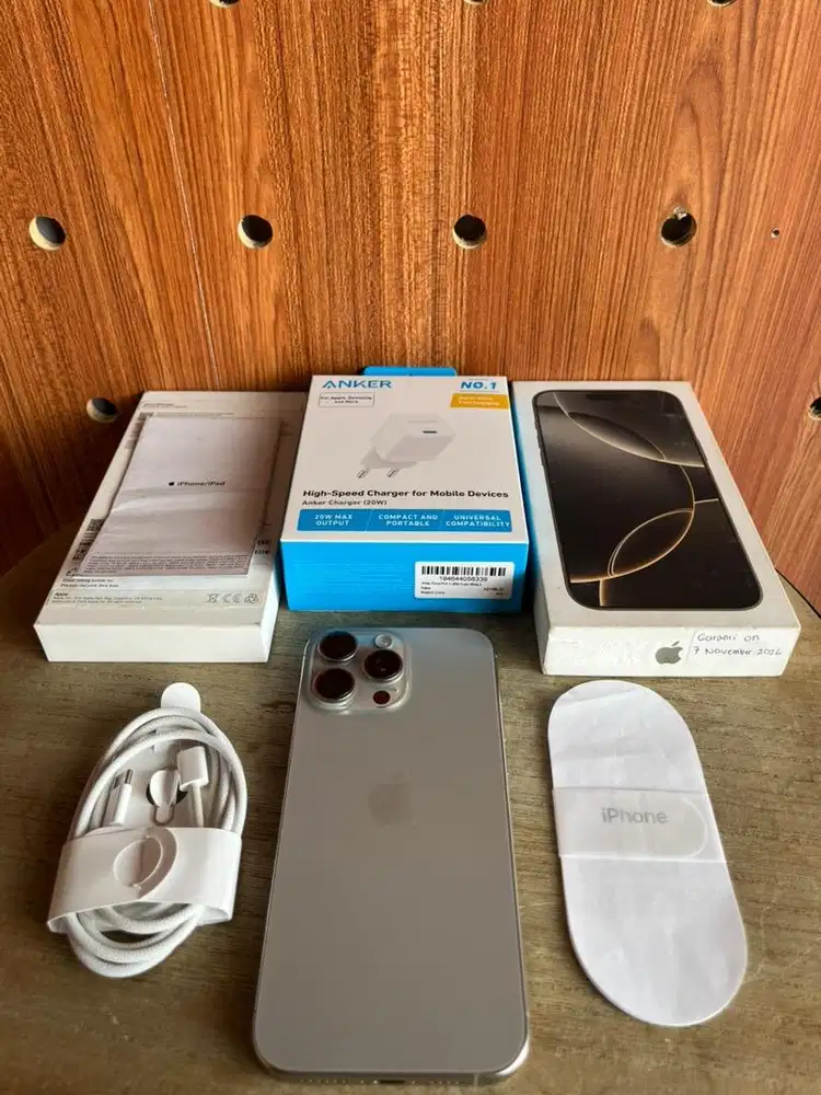 Second iBox iPhone 16 Promax 256Gb Natural Fullset