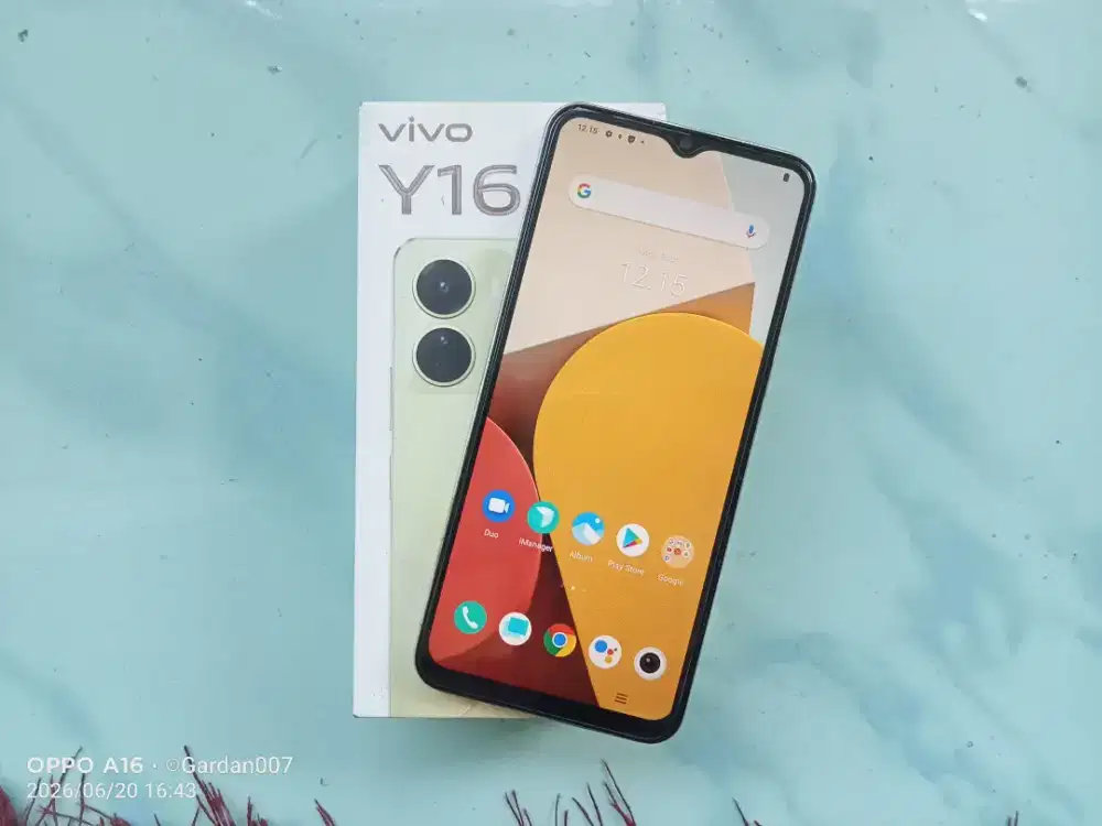 Vivo Y16 4G LTE 4+4/128gb Normal Dosbook saja