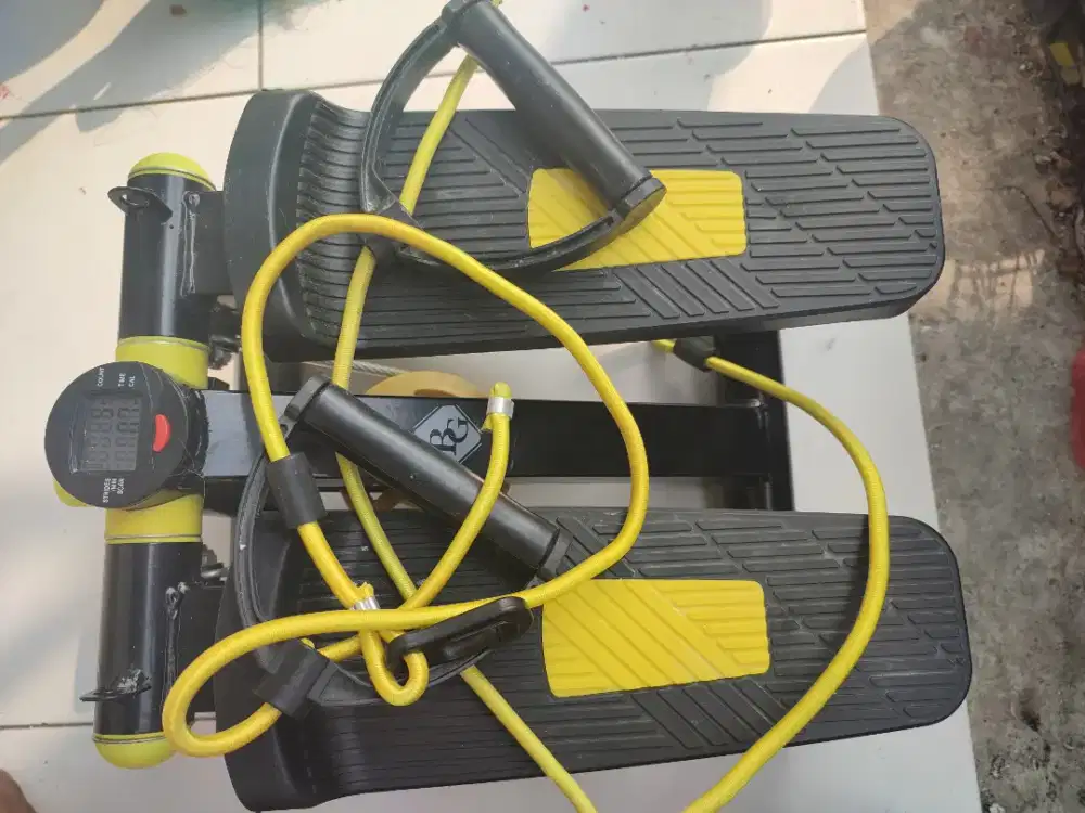 Jual alat fitness mini stepper air Walker glider gym