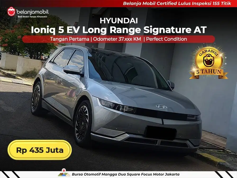 [ BERGARANSI ] Hyundai Ioniq 5 Long Range Signature EV 2023 2024