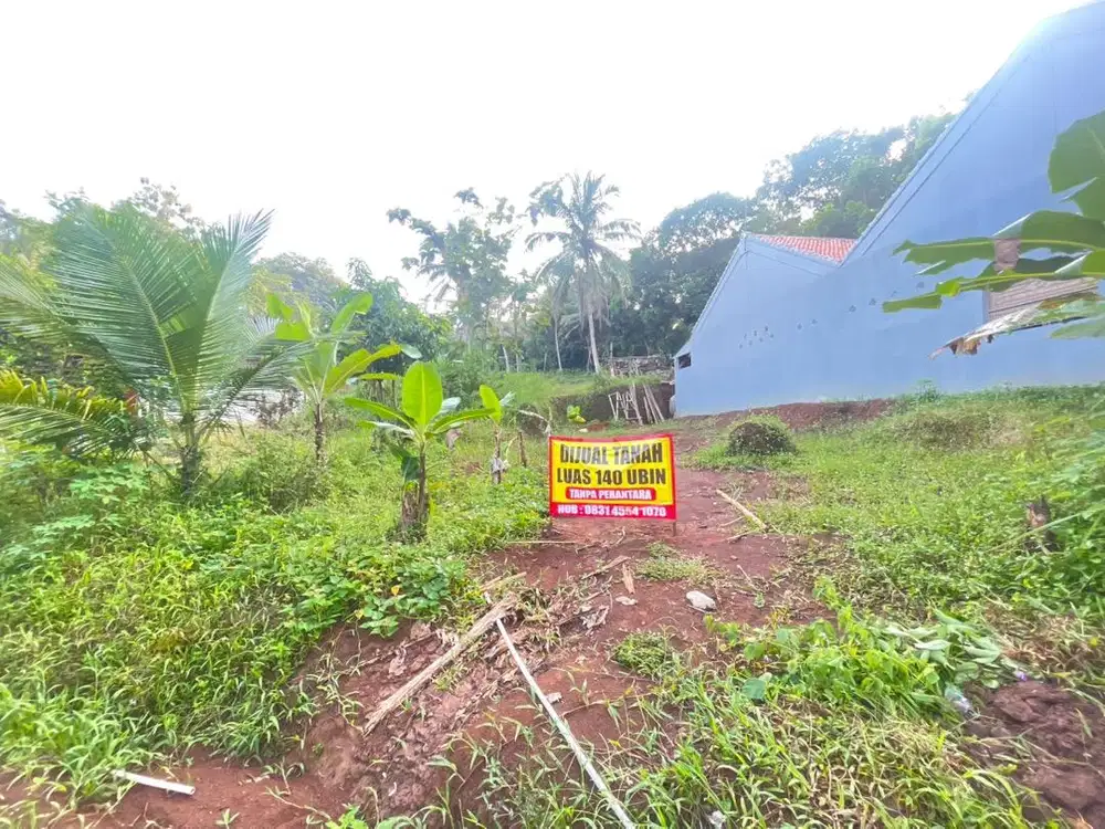 Tanah dijual tanpa perantara