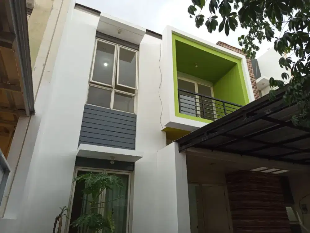 Jual Rumah 2 Lantai Cluster Ifolia Lokasi Strategis di Pusat Kota Harapan Indah Bekasi 032
