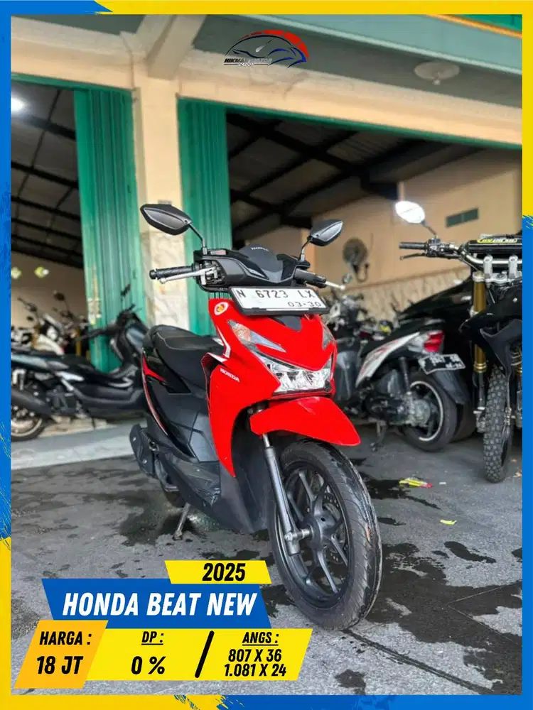 HONDA BEAT NEW 2025 LIKE NEW MASZEHH HIKMAH MOTOR KEPUH