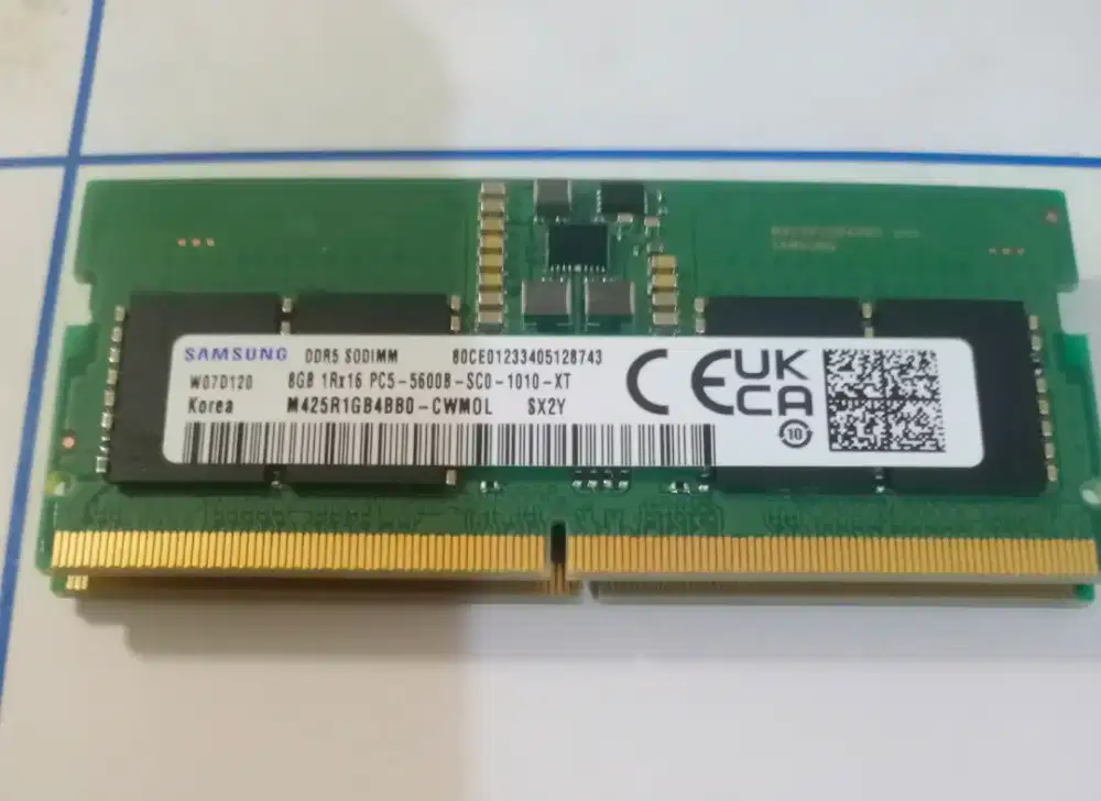 Ram samsung ddr5 8gb sodimm 5600