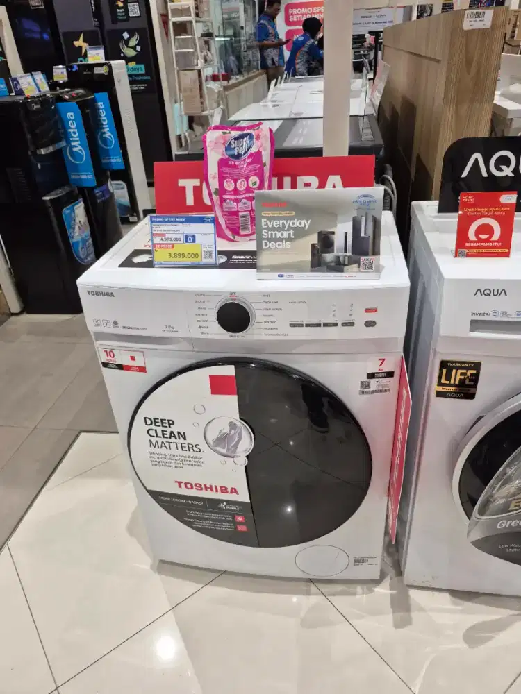 CICILAN MESIN CUCI TOSHIBA