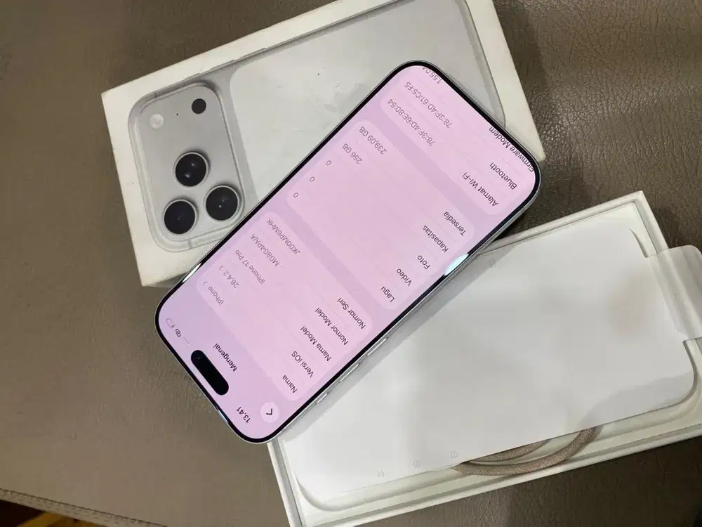 iphone 17 pro 256gb silver second ibox