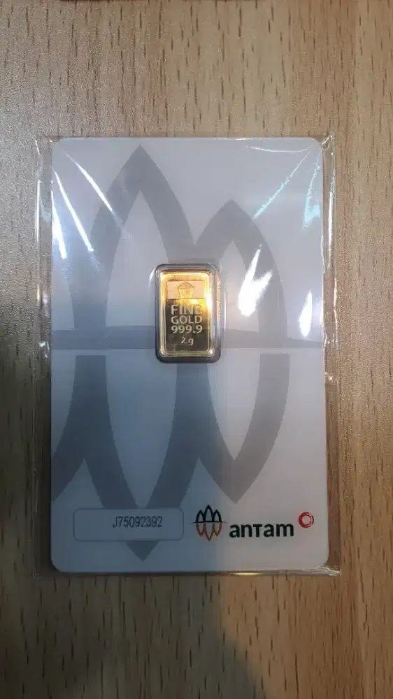 Jual Emas Antam 2 Gram 99,99% Original Sertifikat Resmi