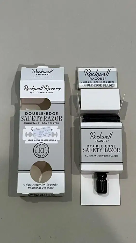 Safety Razor R1 Merk Rockwell Like New
