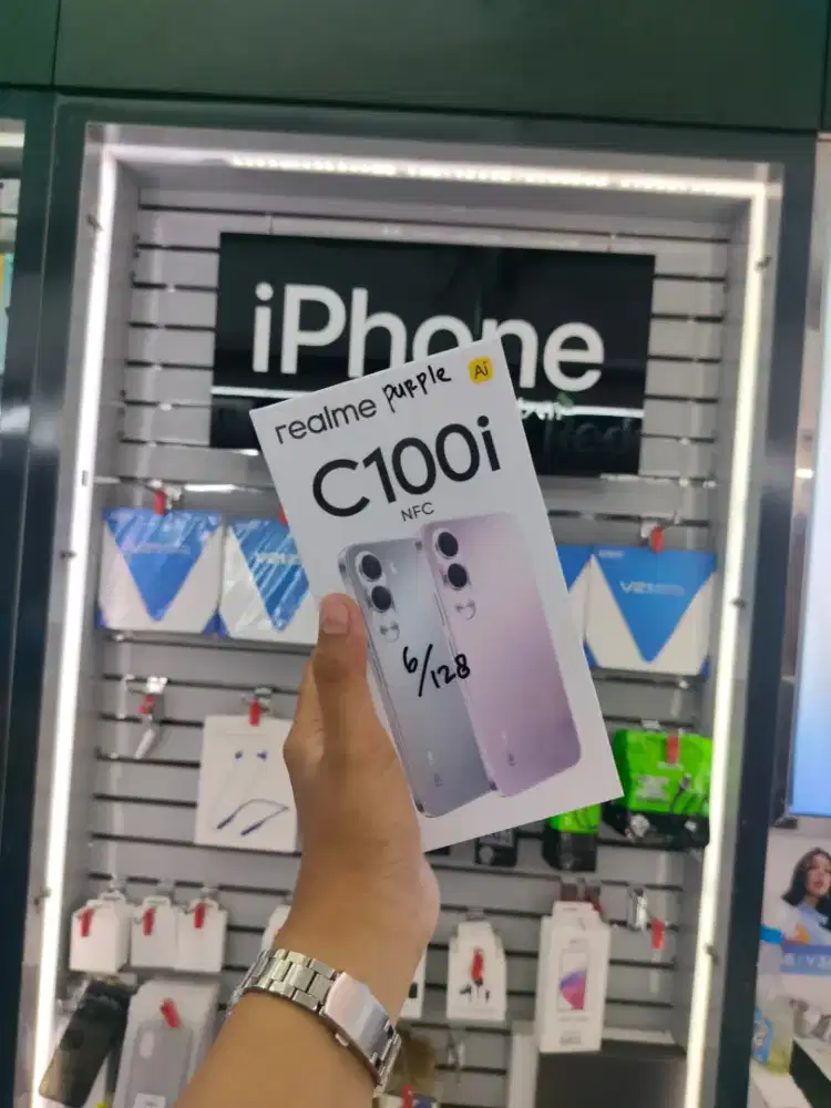 Promo termurah Realme C100i Ram 6+128GB NFC Garansi Resmi