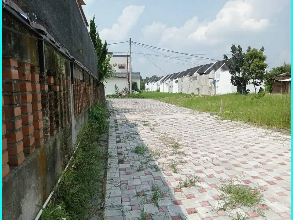 Dekat Pasar Kolombo Dijual Tanah Jogja di Jl. Damai