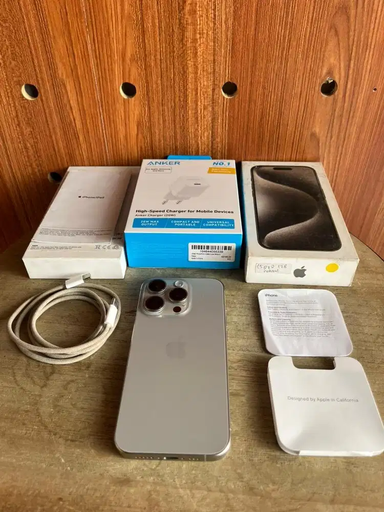 Second iBox iPhone 15 Pro 128Gb Natural
