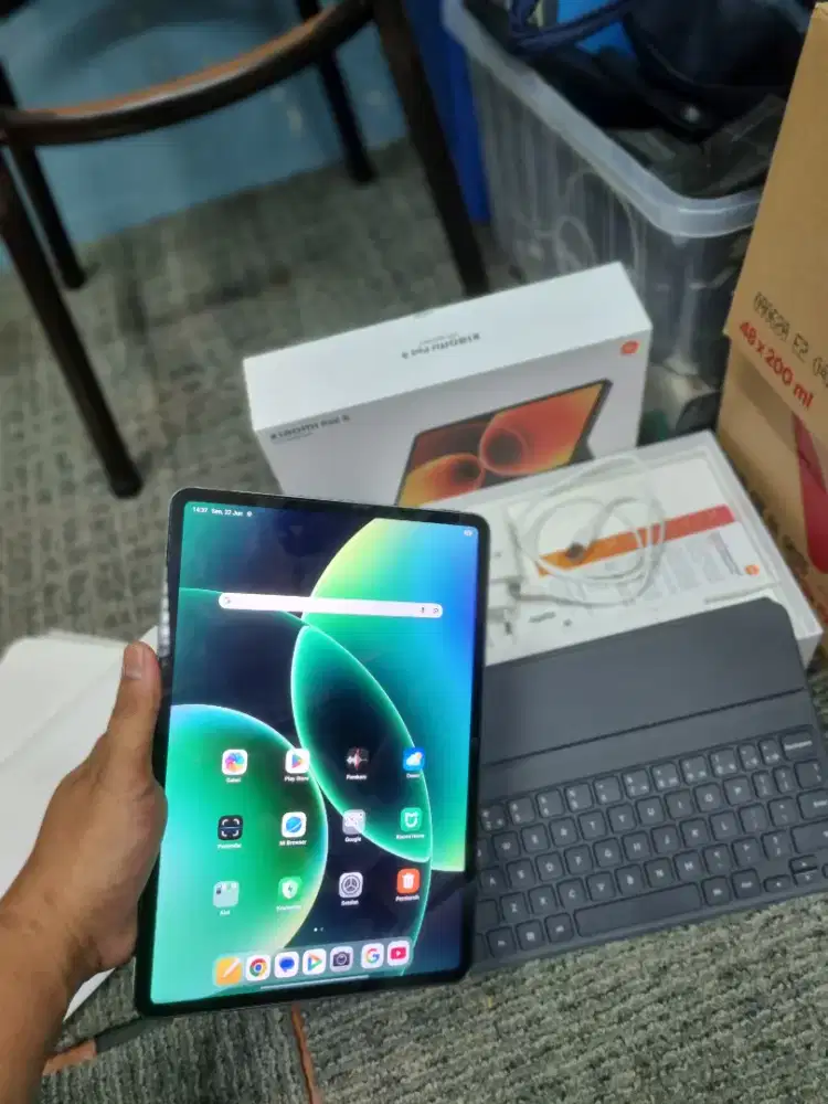 Xiaomi Pad 8 8/256GB with keyboard Fullset Original 100% mulus