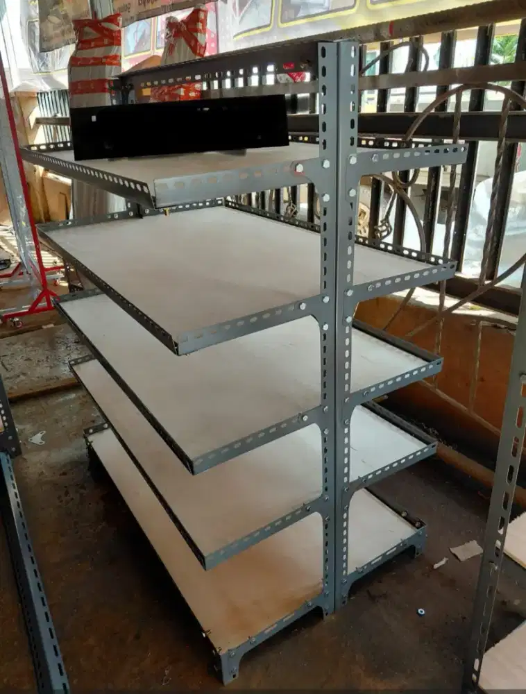 Jual cepat rak semi gondola