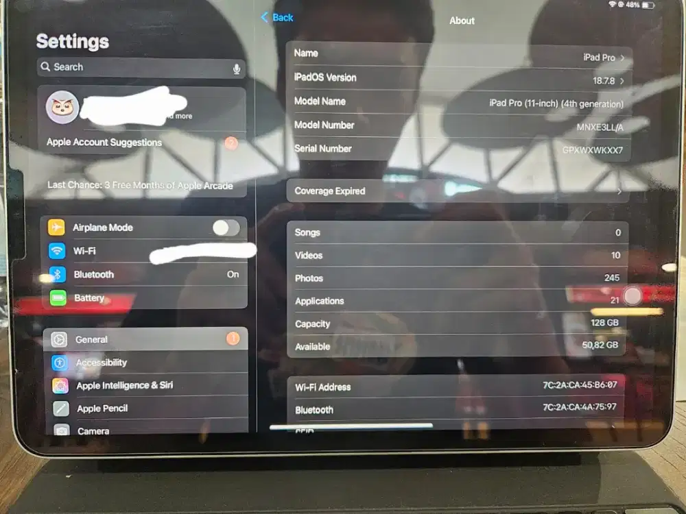 Jual Ipad M2 Gen4 11 inch