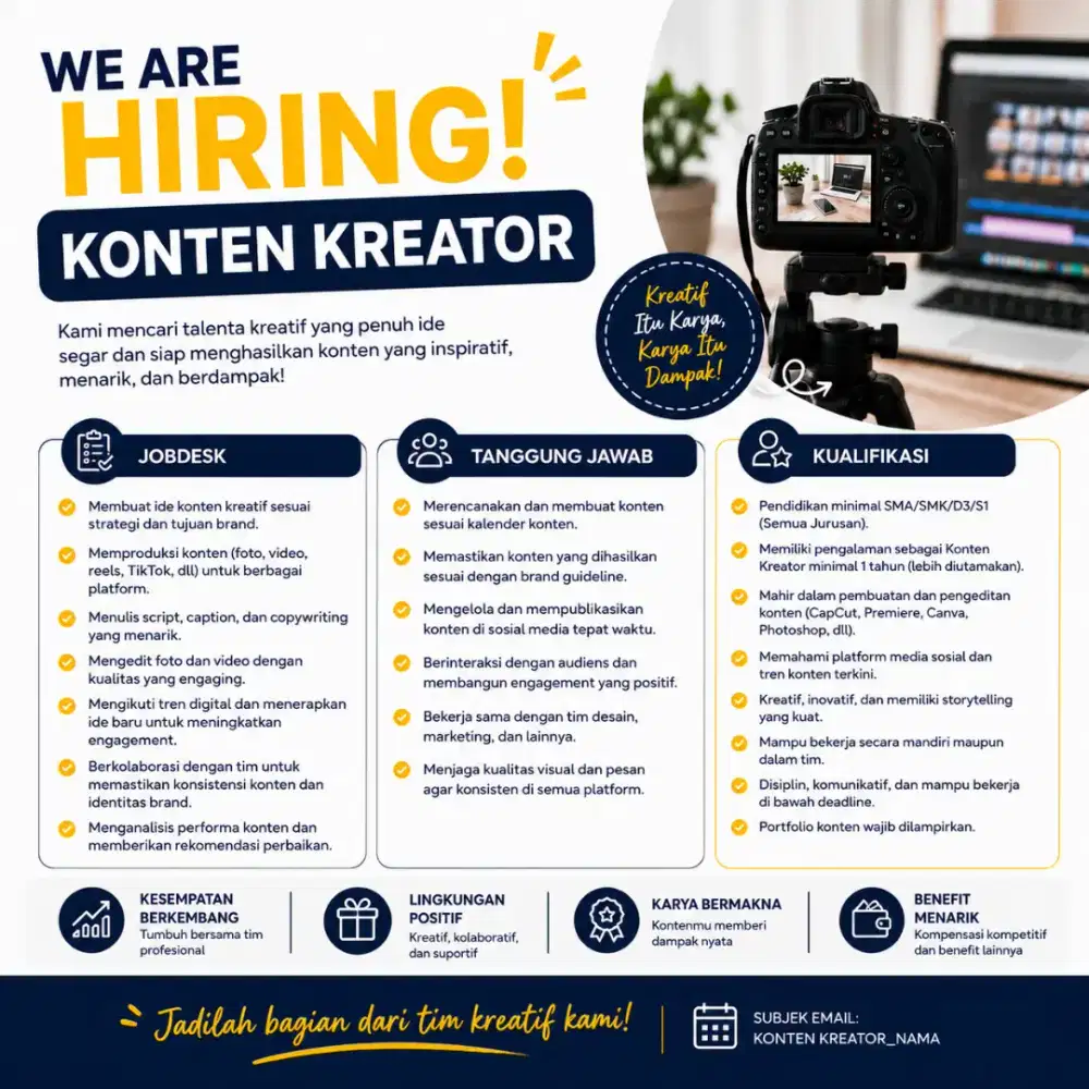 konten kreator content creator mesin usaha
