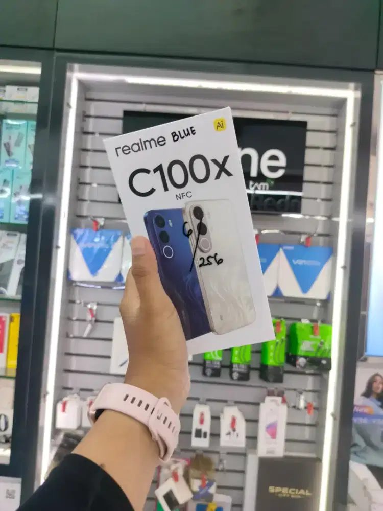Termurah Realme C100X Ram 6+256GB NFC Garansi Resmi