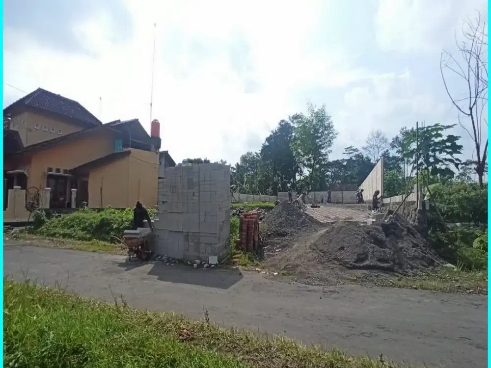 Dekat Kampus UII Dijual Tanah Yogyakarta di Jl. Plumbon-Ngalangan