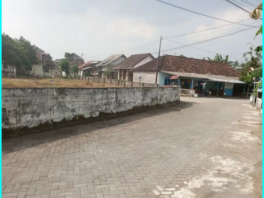 Tanah Sleman Jogja Tlogoadi Dekat Lapangan Denggung