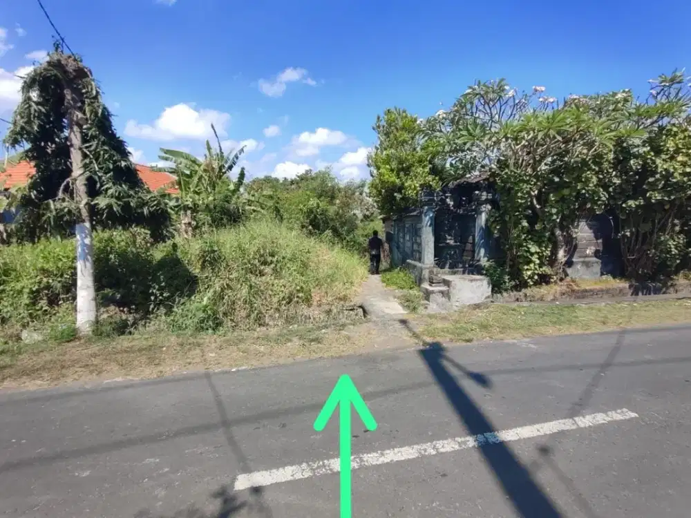 Dijual Tanah Luas 4.415 m2 Dekat Pantai Yeh Gangga Tabanan