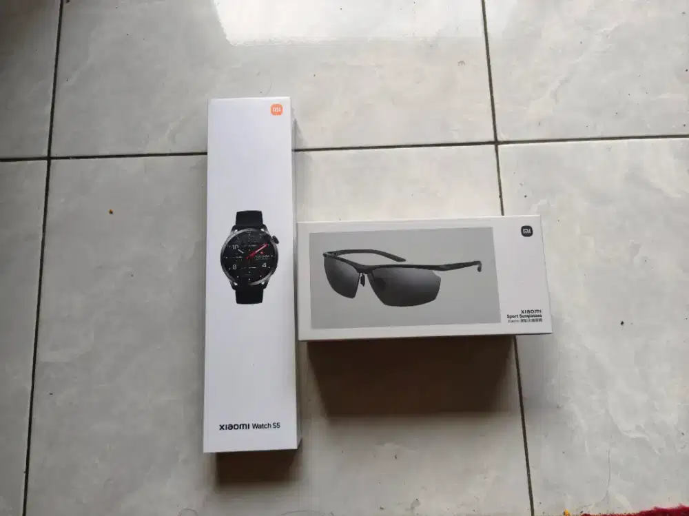 BARU Redmi Watch S5 Bonus Xiaomi Sport Sunglasses BNIB