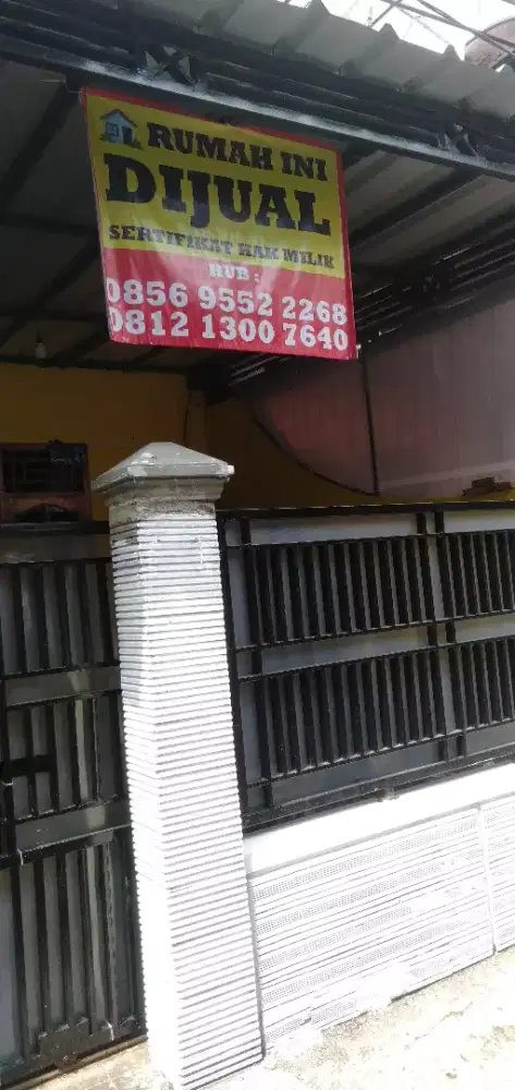 Rumah di jual 2 lantai Johar Baru Jakarta pusat