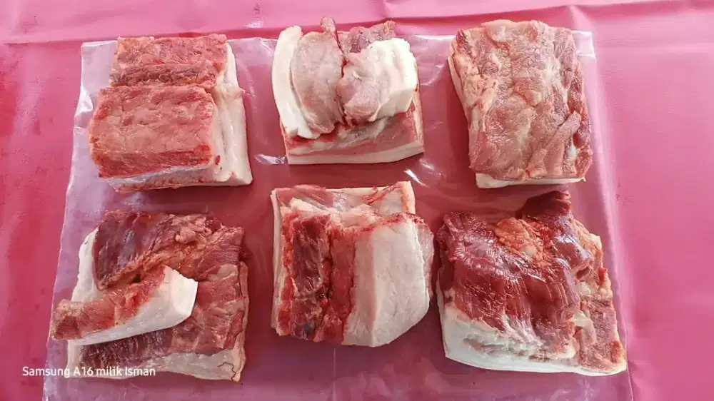 Daging babi atau b2