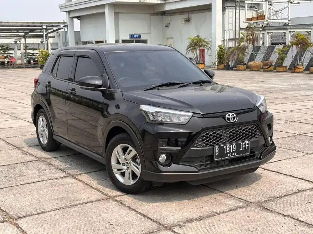 ‼️dp10jt‼️km low Toyota Raize rocky 1.2 G At Hitam 2021 2022