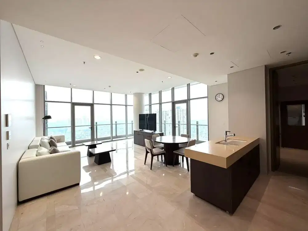 LXMMT 0195 Disewakan / For Rent Apartment 2 Bedrooms Verde Two Full Furnished At Kuningan Jakarta Selatan