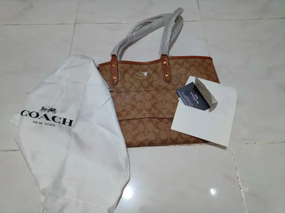 Jual Brand New Tote Bag merk Coach
