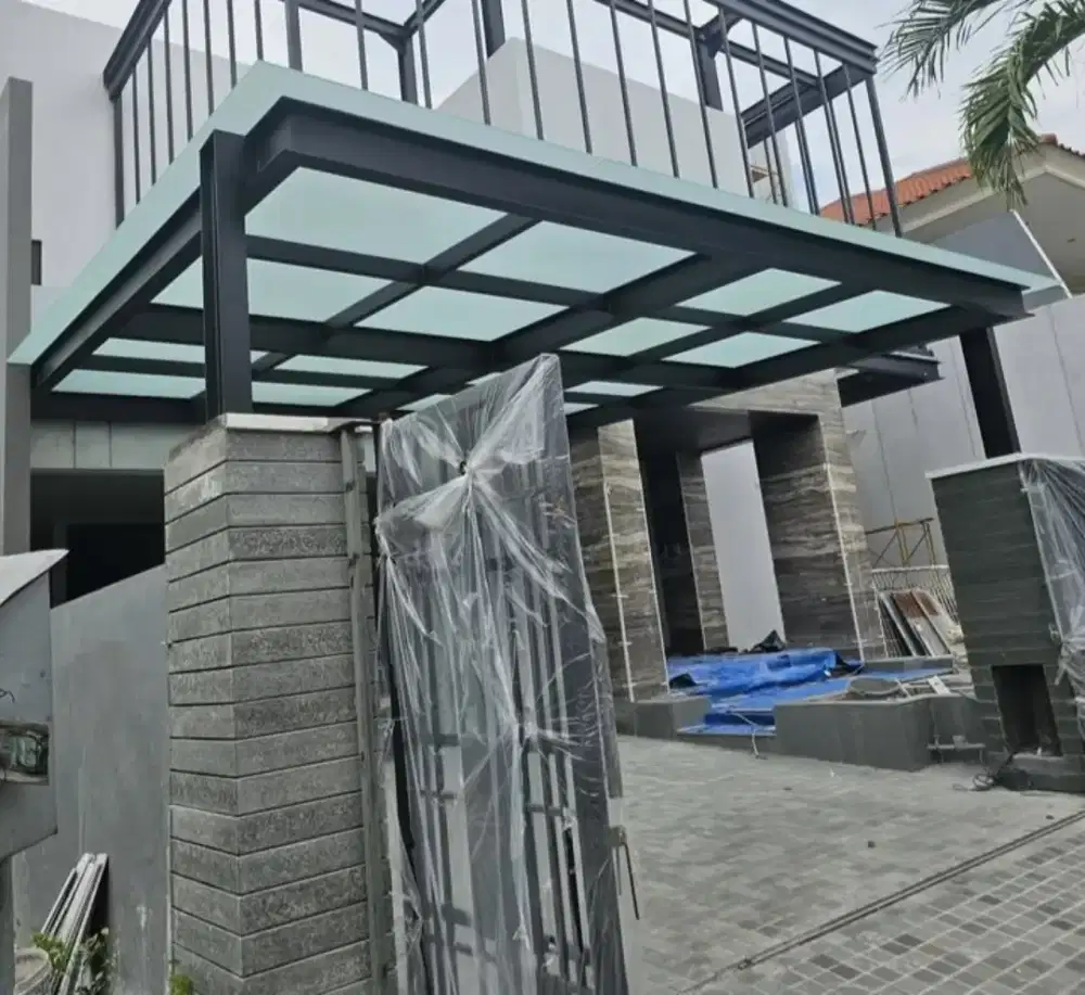 Kanopi atap kaca