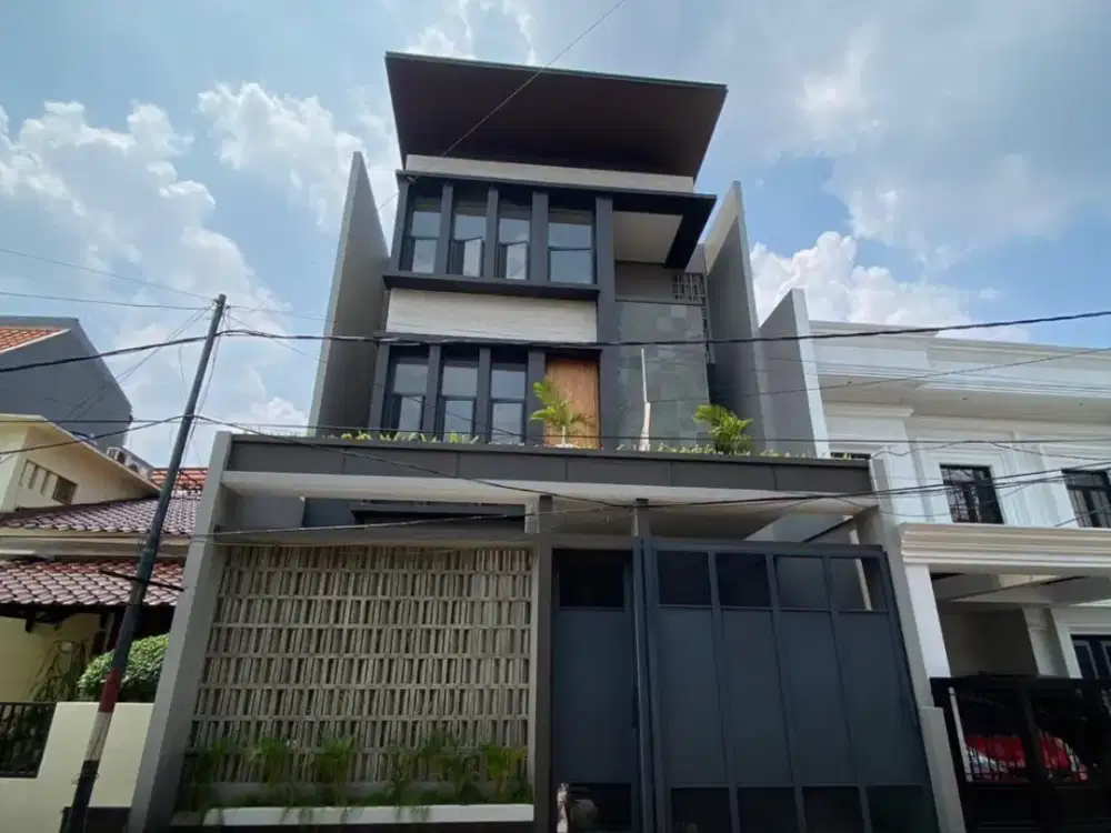BRAND NEW MODERN HOUSE DALAM KOMPLEK PONDOK INDAH AKSES JALAN LEBAR