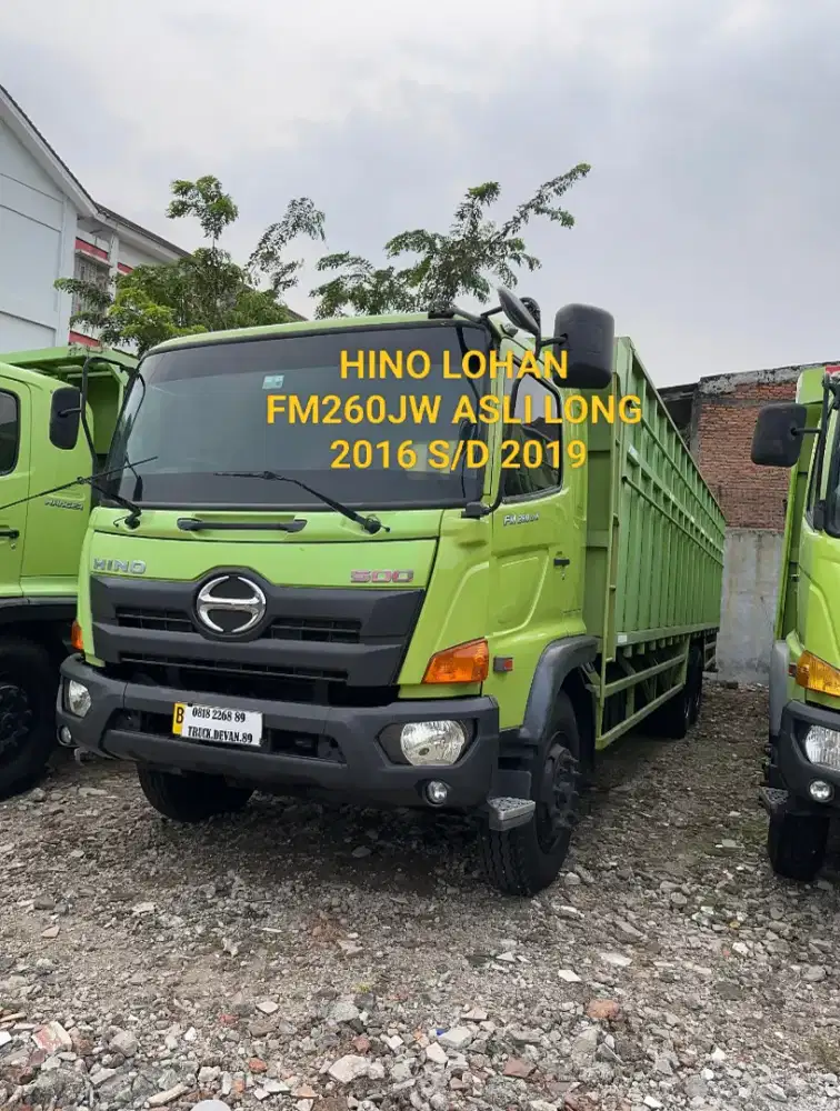HINO LOHAN FM260JW ASLI LONG 6X4 BAK BESI TRONTON ISTIMEWA SEKALI