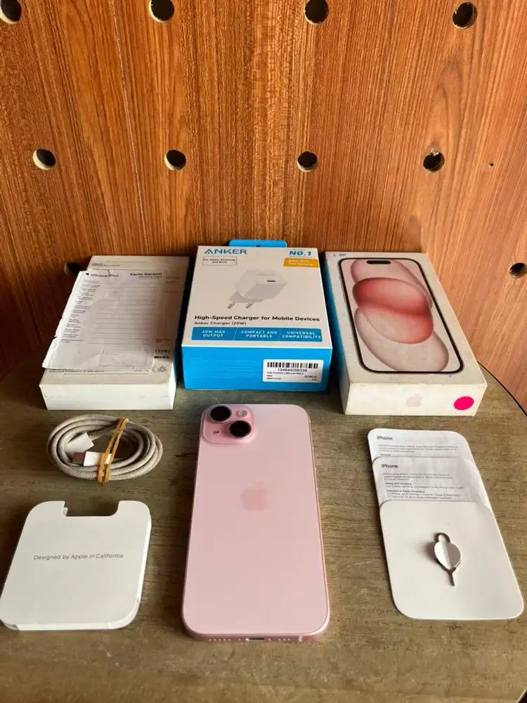 Second iBox iPhone 15 128Gb Pink Fullset