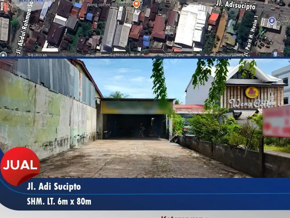 Tanah Akses Langsung Jl. Adi Sucipto